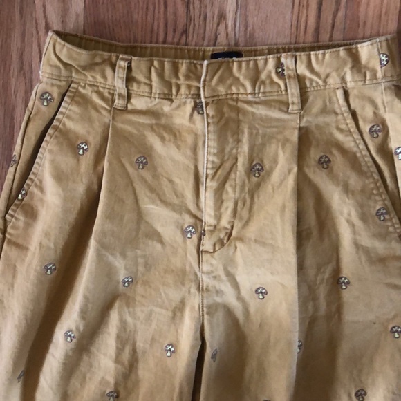 Urban outfitters mushroom embroidered pants - Picture 2 of 4